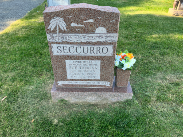 Flower delivery for Sue Seccurro