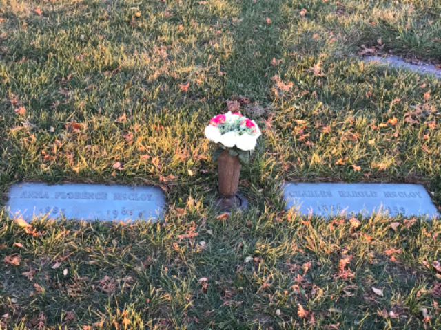 Flower delivery for Charles Harold McCloy