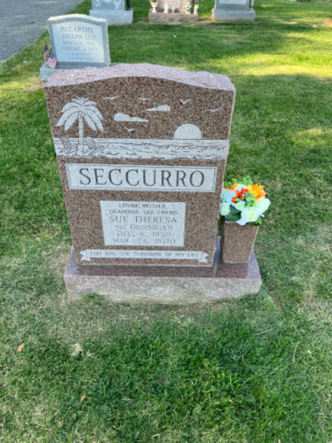 Flower delivery for Sue Seccurro