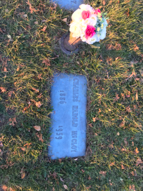 Flower delivery for Charles Harold McCloy