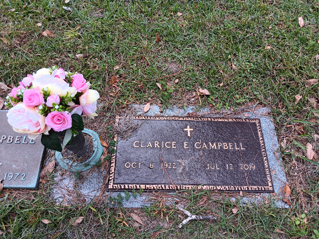 Flower delivery for Clarice Ellen Gibson Campbell