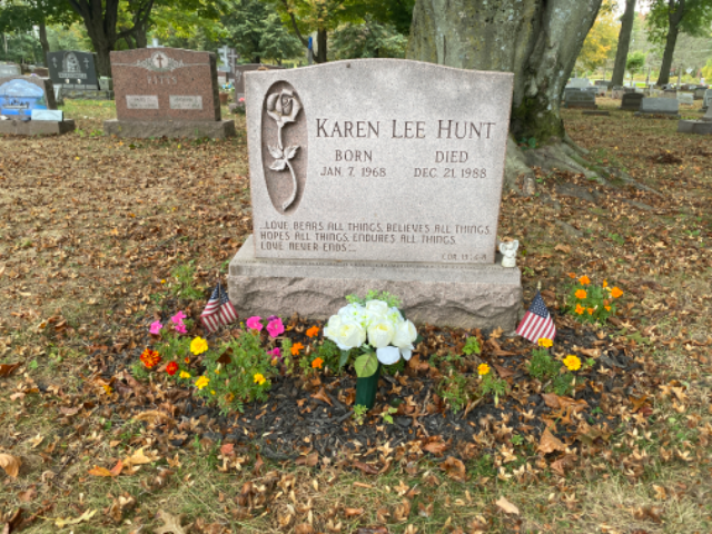 Flower delivery for Karen Lee Hunt