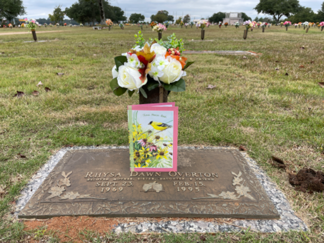 Flower delivery for Rhysa Dawn Overton