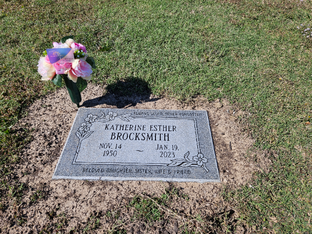 Flower delivery for Katherine Brocksmith