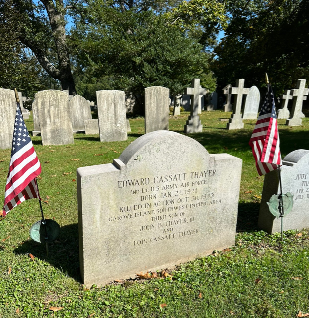 Flower delivery for John Borland Thayer