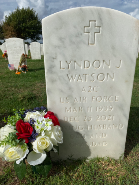 Flower delivery for Lyndon Jesse Watson