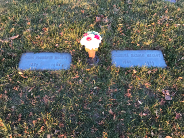 Flower delivery for Charles Harold McCloy