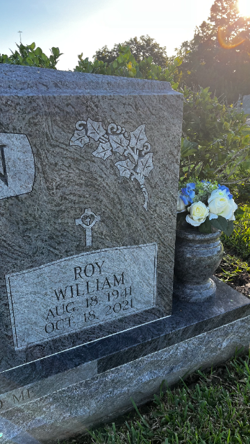 Flower delivery for Roy William Kessmann