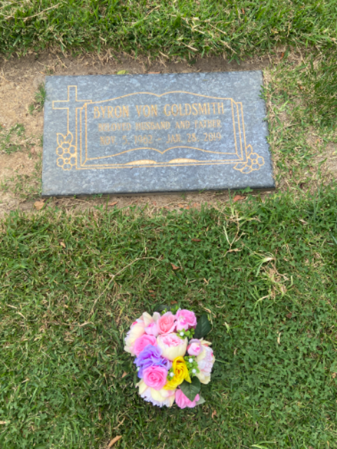 Flower delivery for Byron Von Goldsmith