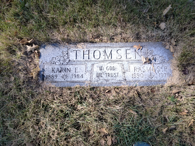 Flower delivery for Alfred Thomsen