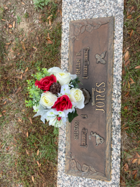 Flower delivery for Nella D Jones