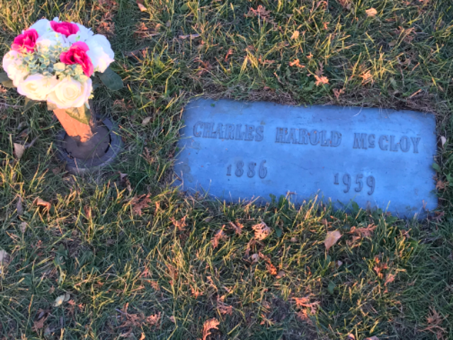 Flower delivery for Charles Harold McCloy