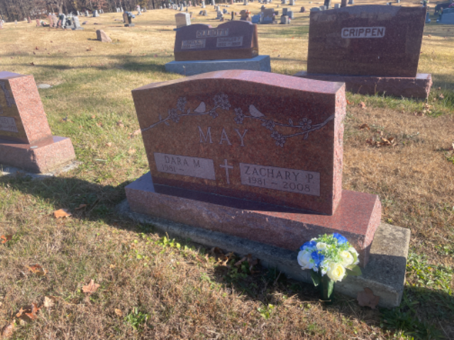 Flower delivery for Zachary P May