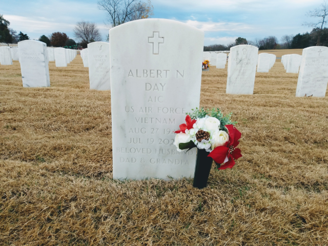 Flower delivery for Albert Newell Day