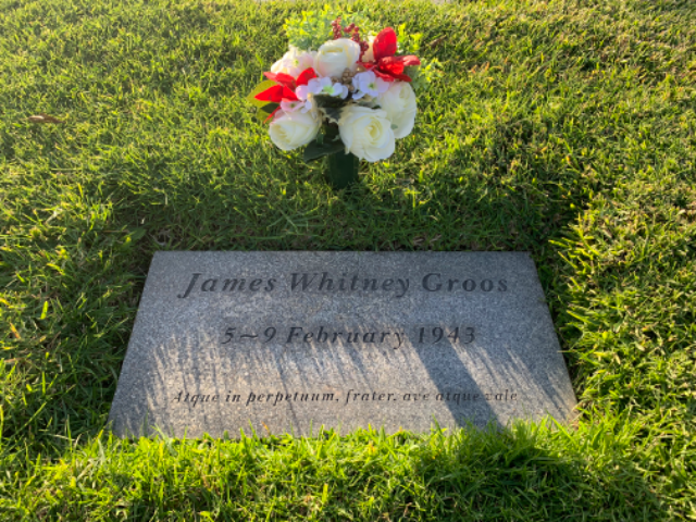 Flower delivery for James Whitney Groos