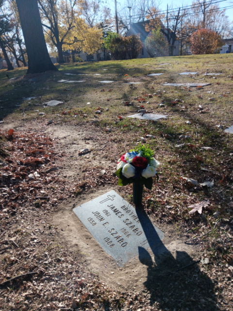 Flower delivery for James Gerald Szabo