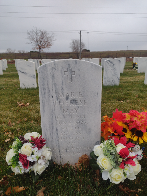 Flower delivery for Marie Therese May