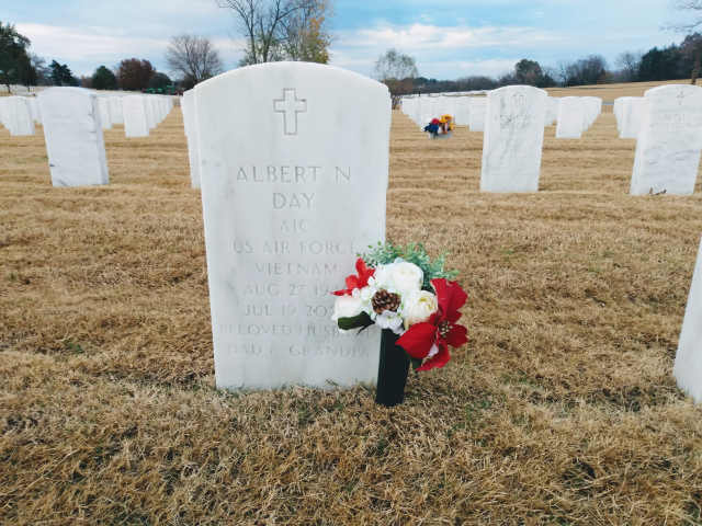 Flower delivery for Albert Newell Day