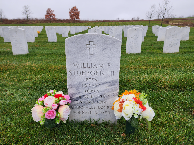 Flower delivery for William F. Stuebgen