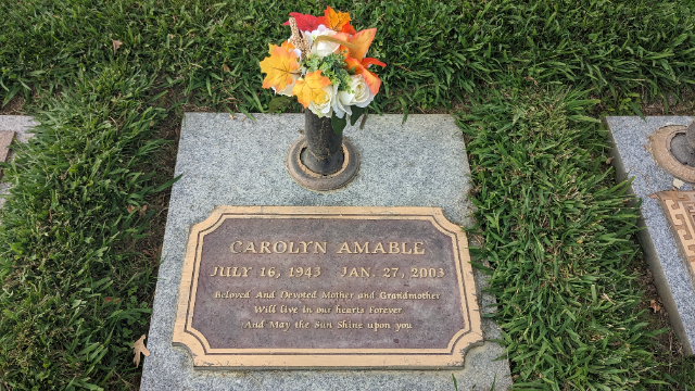 Flower delivery for Carolyn Barbara Amable