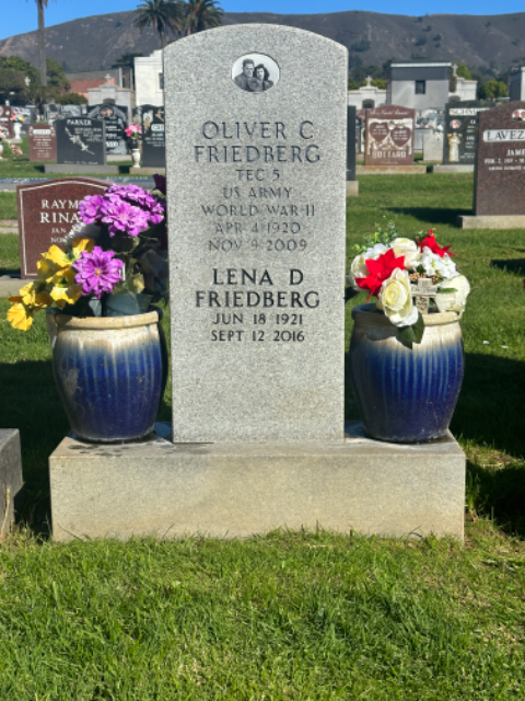 Flower delivery for Oliver & Lena Friedberg