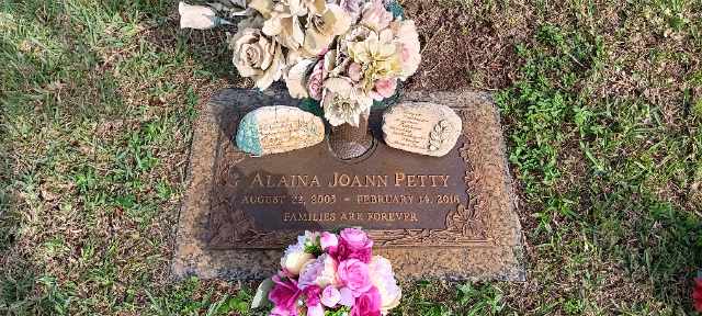 Flower delivery for Alaina Joann Petty