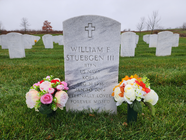 Flower delivery for William F. Stuebgen