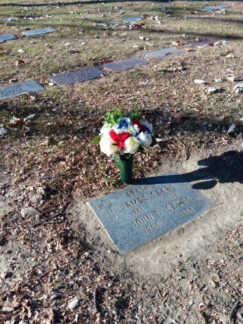 Flower delivery for James Gerald Szabo