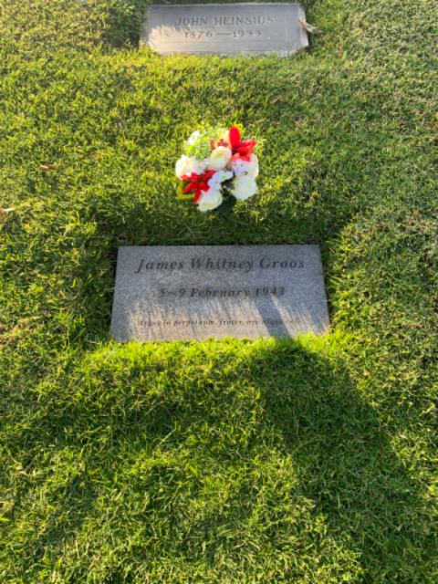 Flower delivery for James Whitney Groos