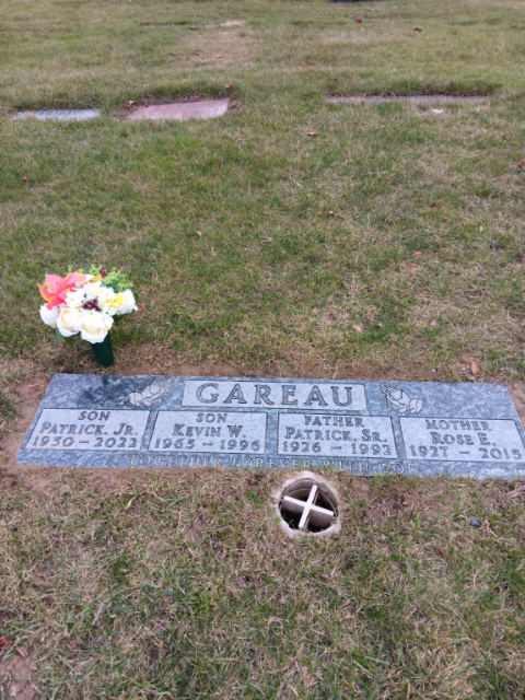 Flower delivery for Patrick A. Gareau