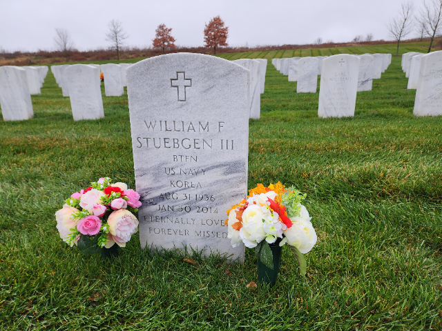 Flower delivery for William F. Stuebgen