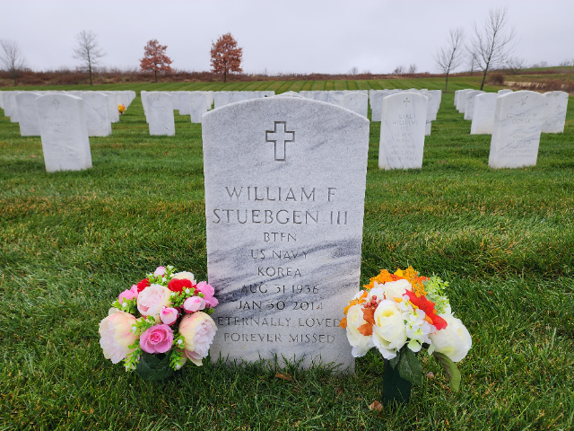 Flower delivery for William F. Stuebgen