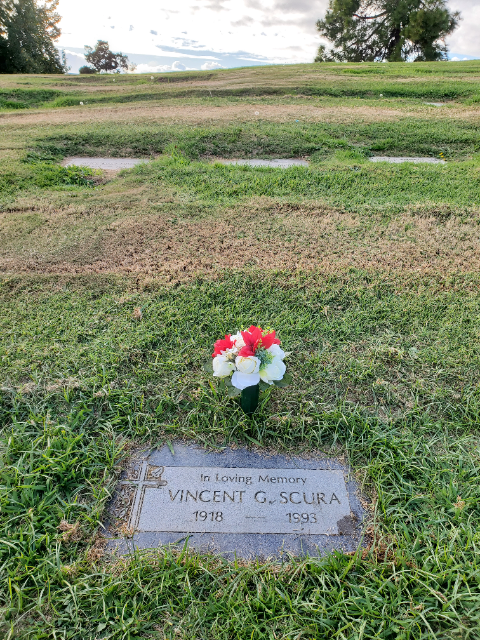 Flower delivery for Vincent G. Scura