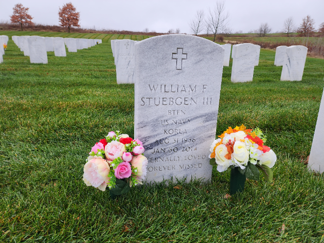 Flower delivery for William F. Stuebgen