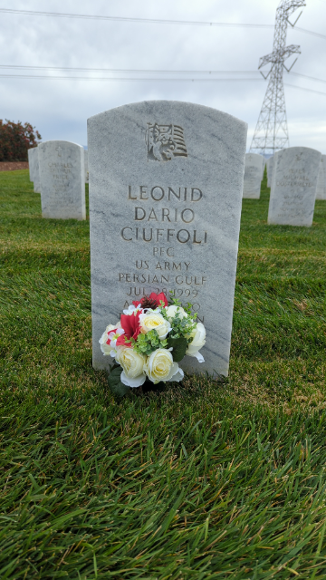 Flower delivery for Leonid Dario Ciuffoli