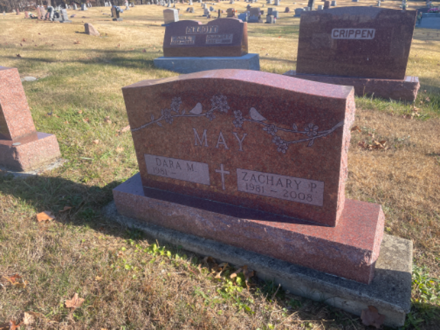 Flower delivery for Zachary P May