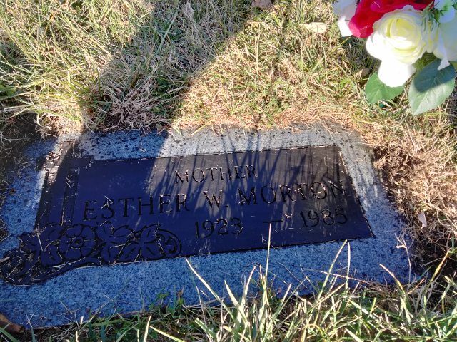 Flower delivery for Esther W. Morton