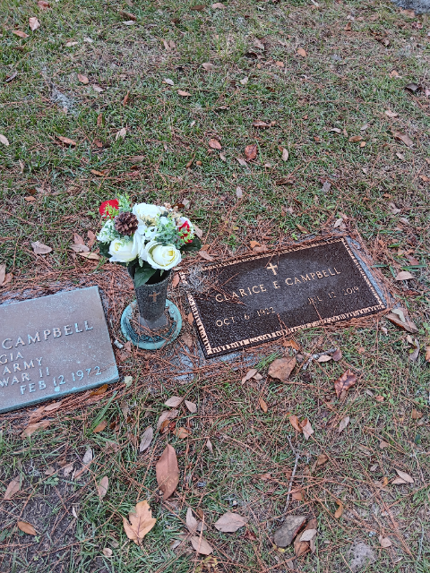 Flower delivery for Clarice Ellen Gibson Campbell