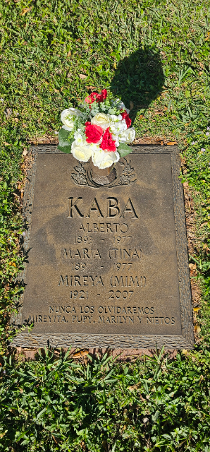 Flower delivery for Alberto Kaba