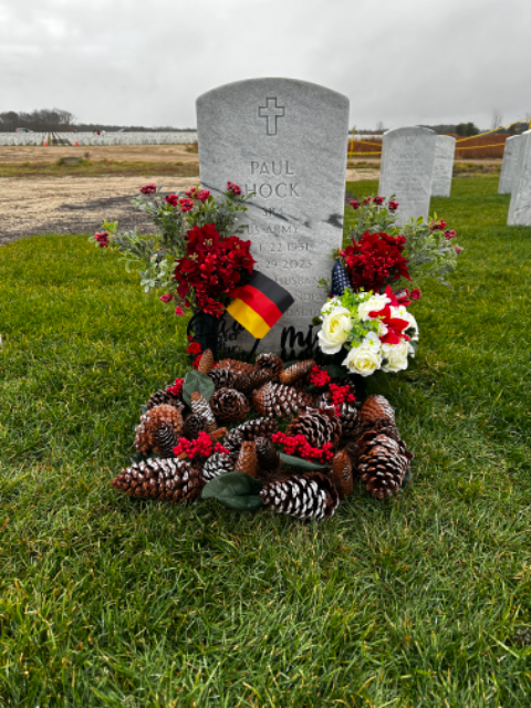 Flower delivery for Paul Hock