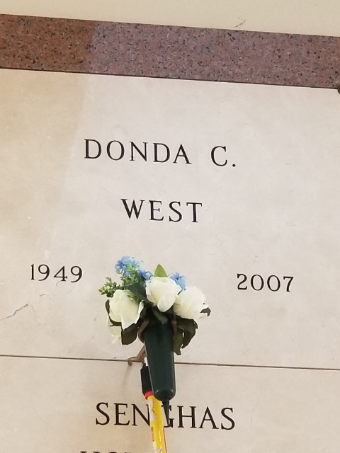 Flower delivery for Donda C. West
