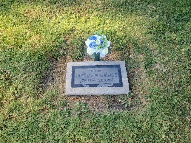 Flower delivery for James Arthur Newland