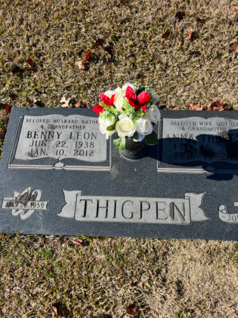 Flower delivery for Ben Thigpen