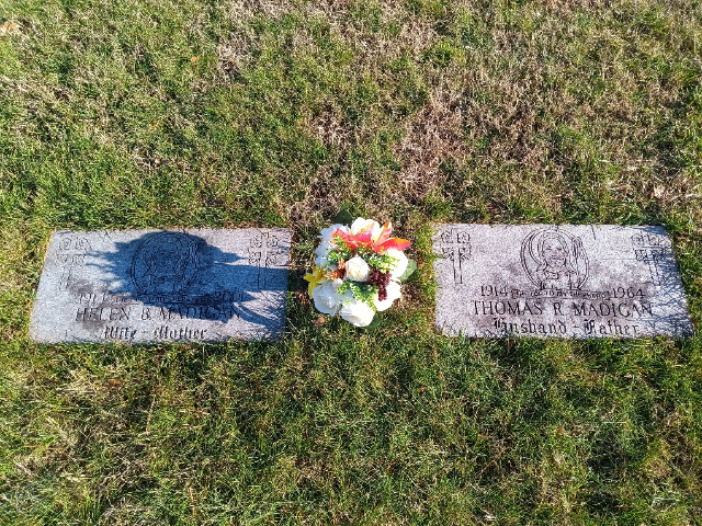 Flower delivery for Thomas Richard Madigan