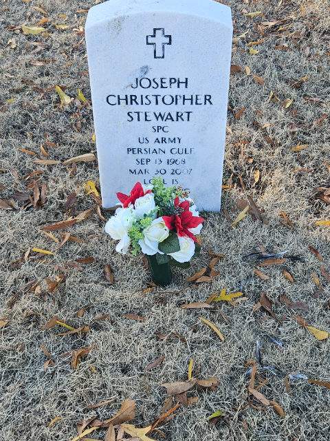 Flower delivery for Joseph Christopher Stewart