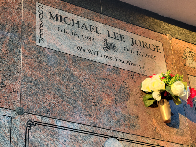 Flower delivery for Michael Lee George