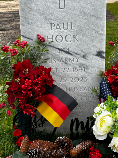 Flower delivery for Paul Hock