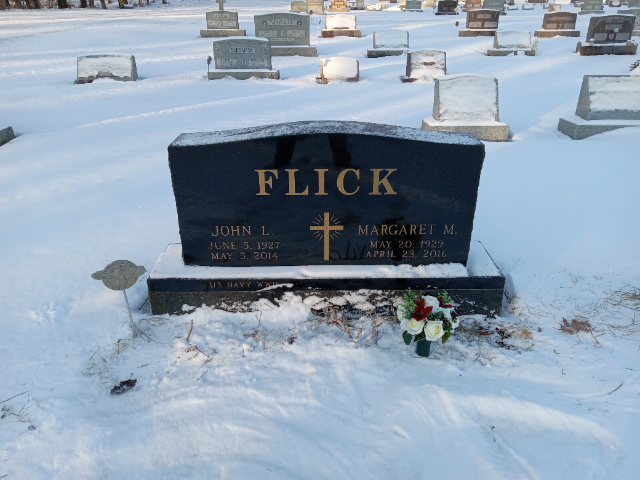Flower delivery for Margaret M. Flick