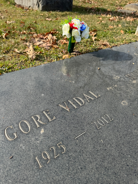 Flower delivery for Gore Vidal