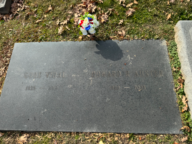 Flower delivery for Gore Vidal